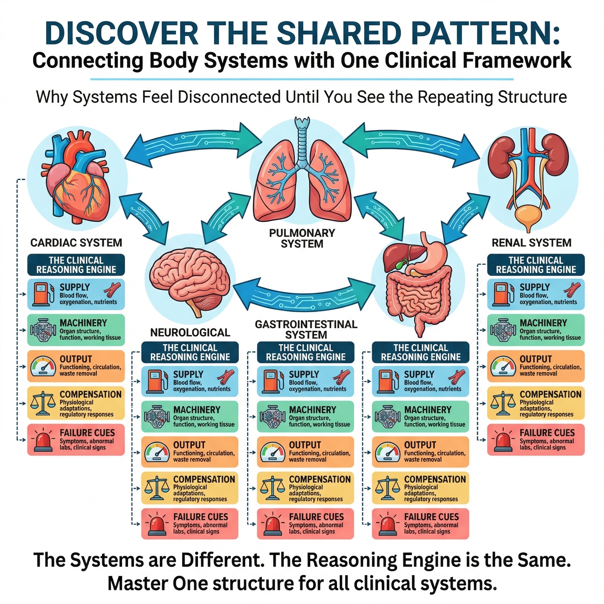 Connected systems clinical framework visual
