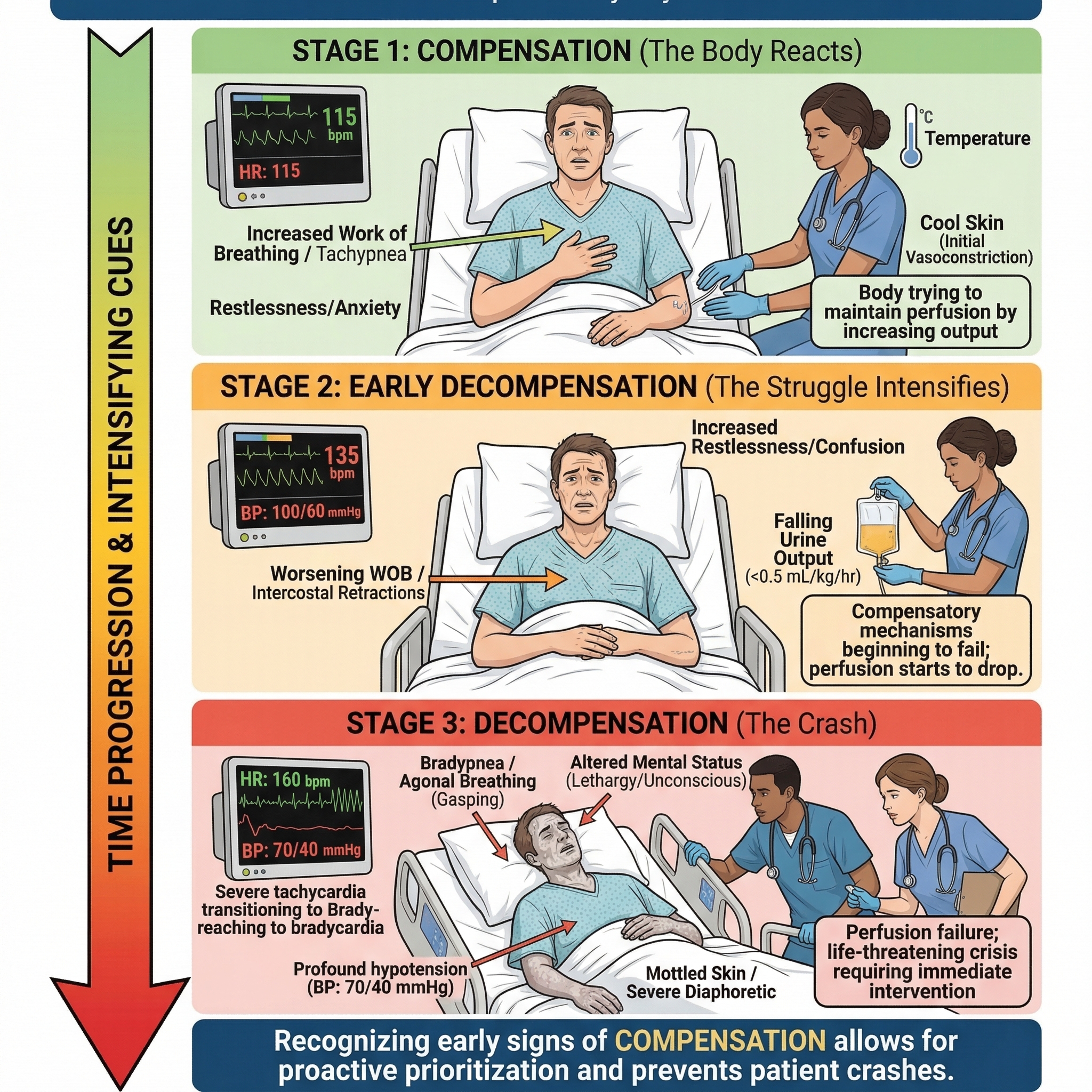 Compensation ladder visual