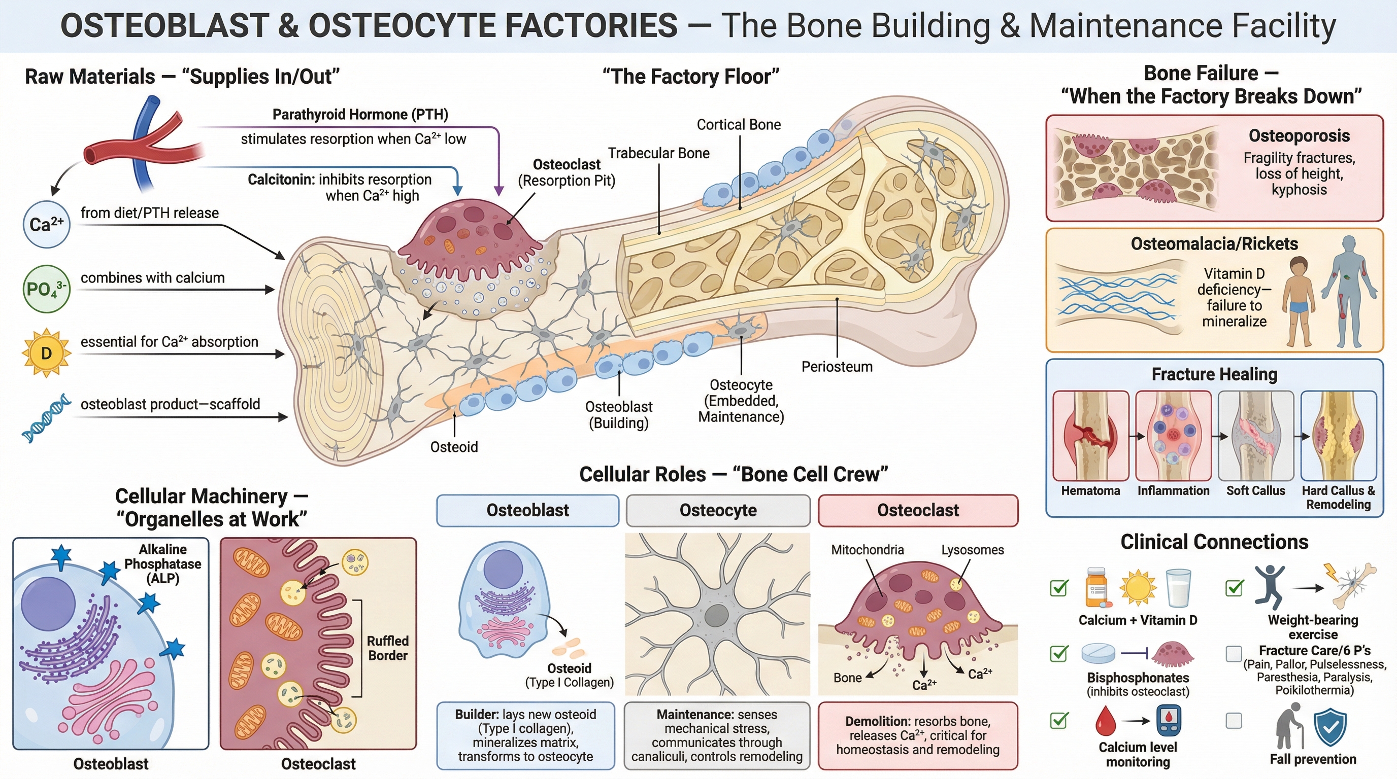 Musculoskeletal Cell Factory - Part 1: Bone & Joint Infrastructure | LPN NCLEX-PN Review preview