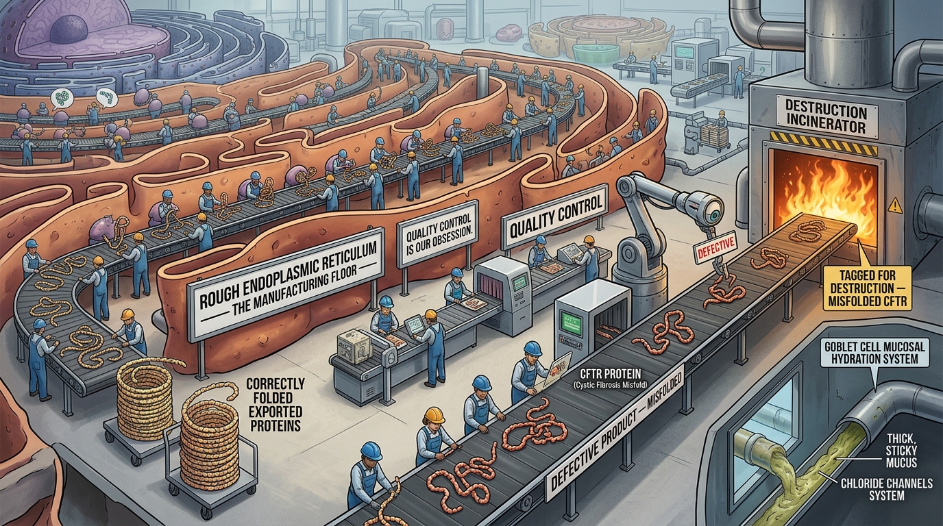 Rough Endoplasmic Reticulum - The Manufacturing Floor