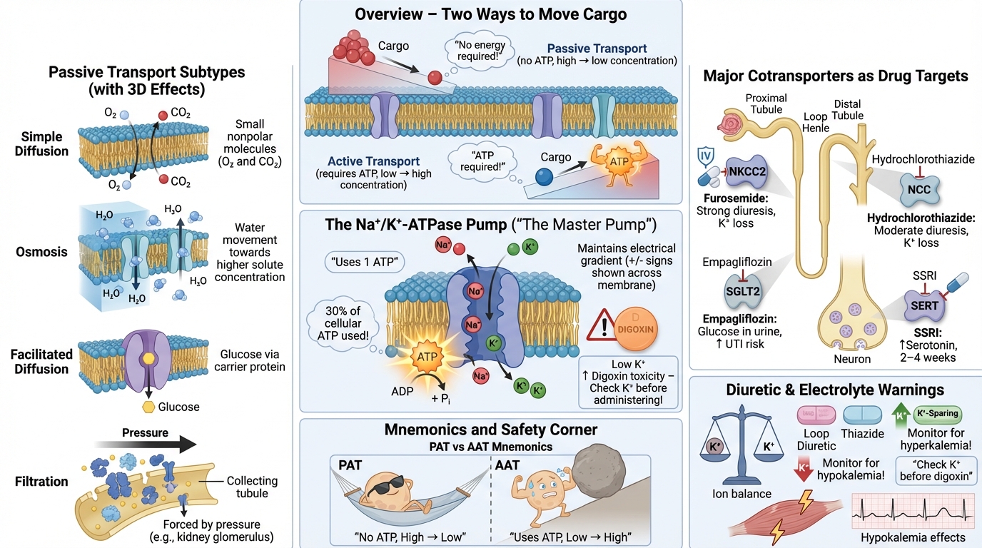 Cell Biology Part 3 - Cell Membrane, Transport and Drug-Receptor Gateway preview